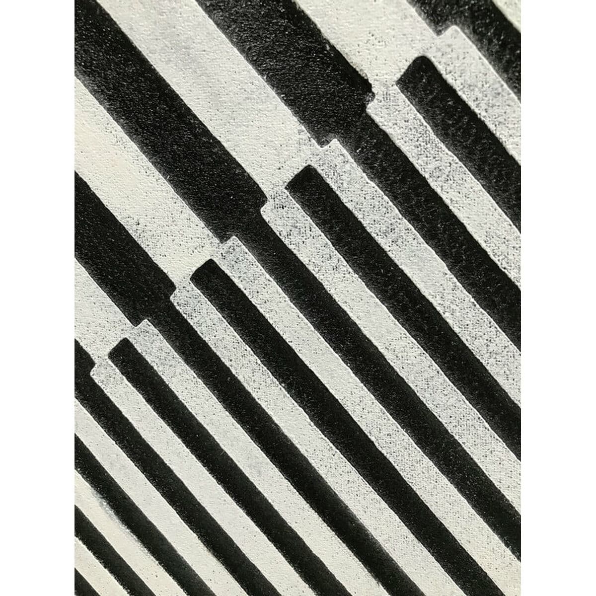 Canvas zwart-wit grafisch (2-delig) - foto 6