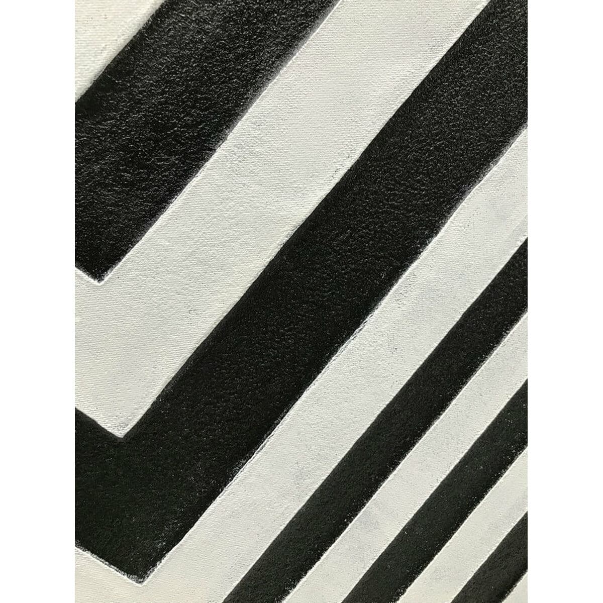 Canvas zwart-wit grafisch (2-delig) - foto 7