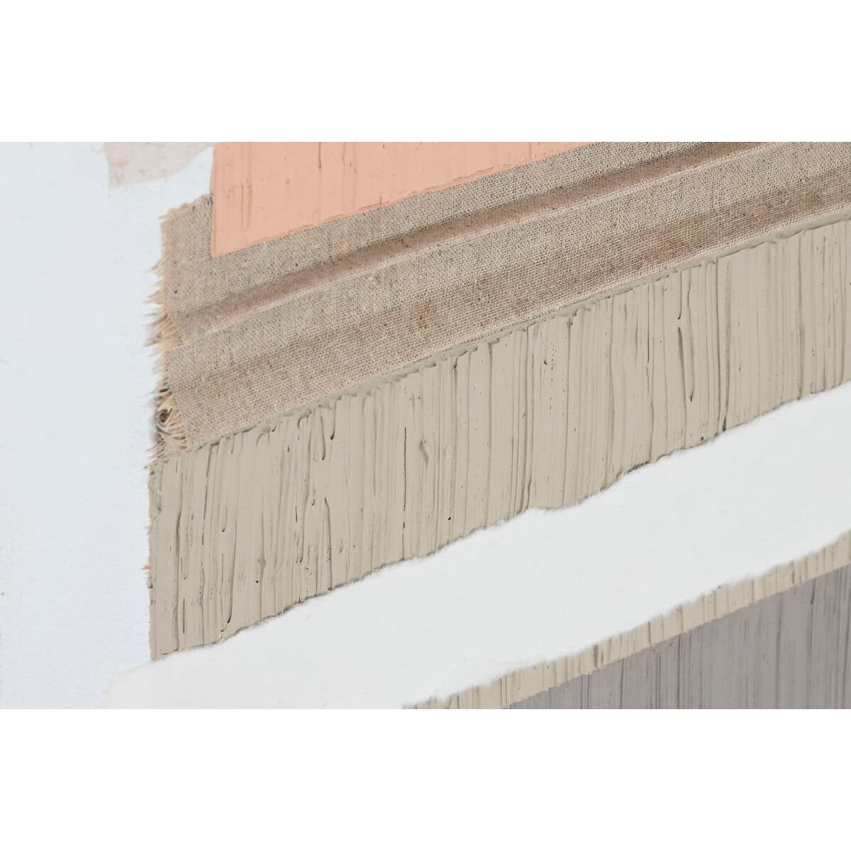 Canvas abstract aardetinten 62x82 cm - foto 5