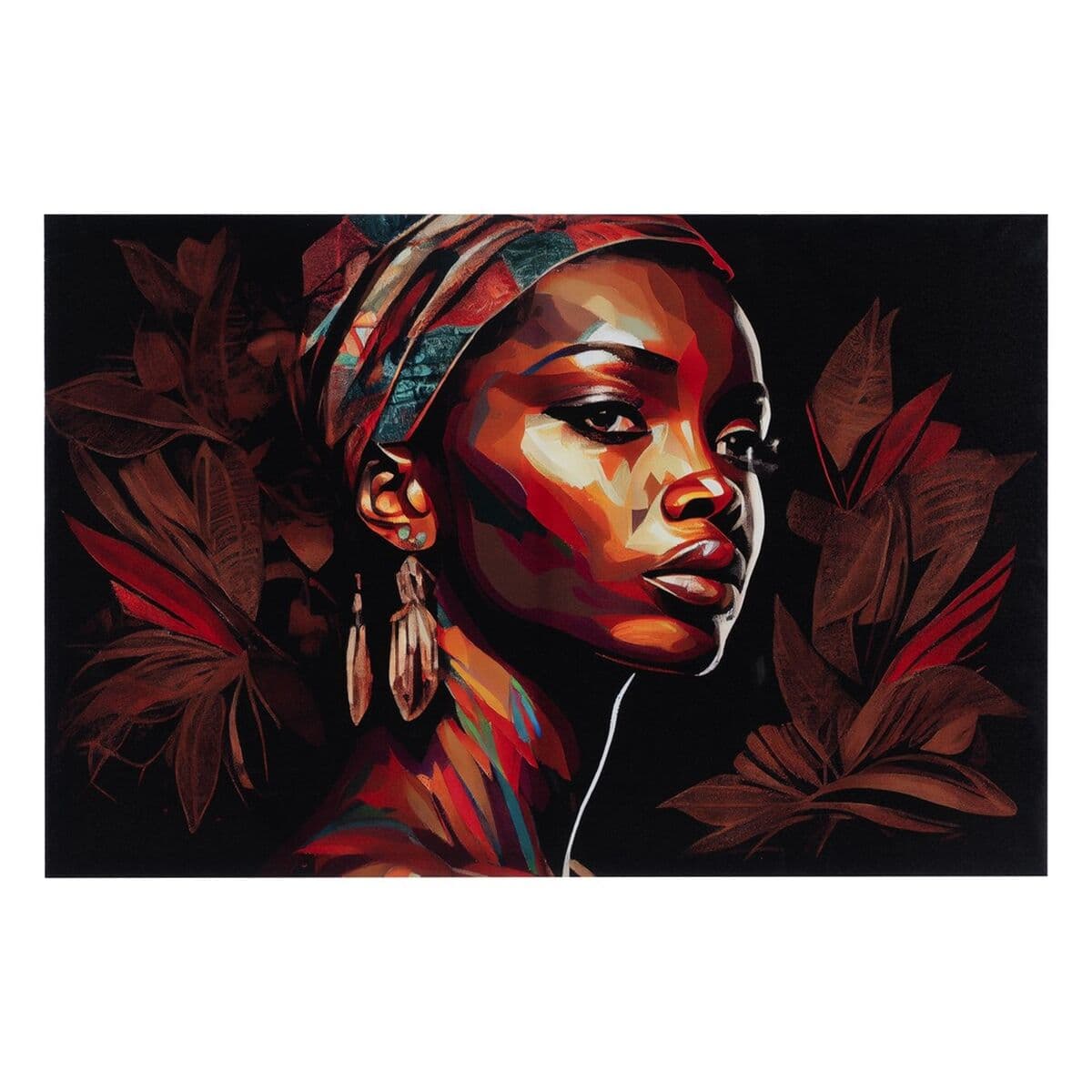 Canvas schilderij Afrikaanse vrouw 118x78 cm - foto 3